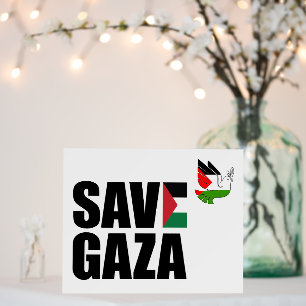 SAVE GAZA Poster