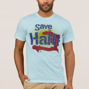 Save Haiti (Blue) - Proceeds go to RED CROSS T-Shirt