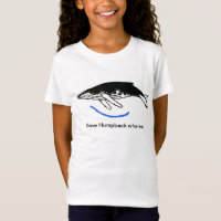 Save Humpback WHALES -Animal lover - Nature- Girls