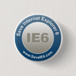 Save IE6 badge Pinback Button