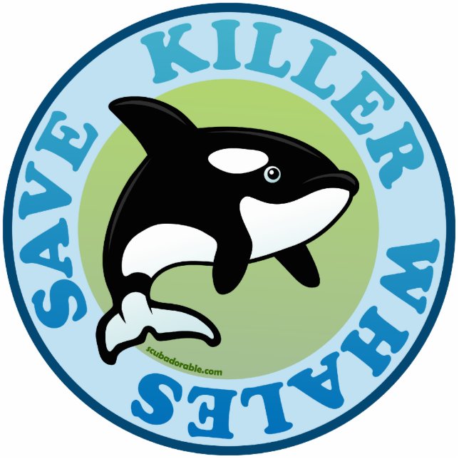 Save Killer Whales Cutout (Front)