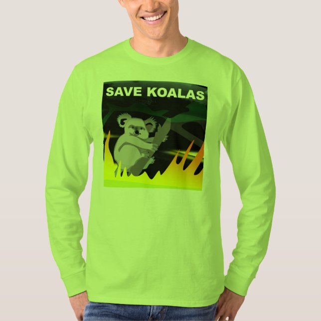Save koalas T-Shirt (Front)
