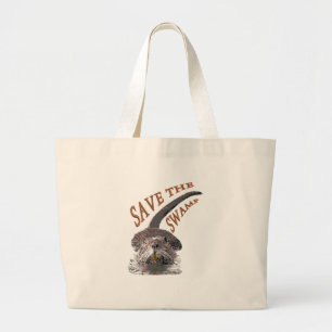 Save Large Tote Bag