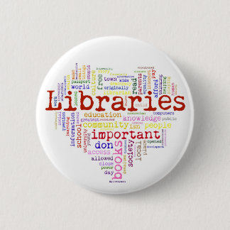 Save libraries 3 pinback button