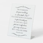 Save Me A Seat Memorial Poem Wedding