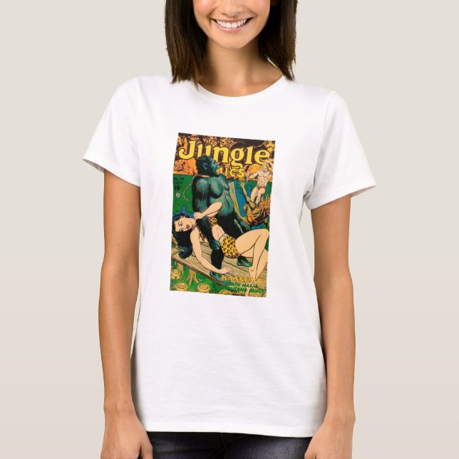 Save me - Gorilla - Tarzan - Jungle Boy - Swamp T-Shirt (Front)