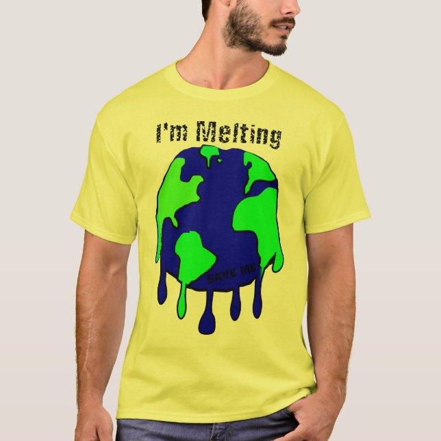 Save me, melting world T-Shirt (Front)