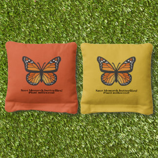 Save Monarch Butterflies Cornhole Bags