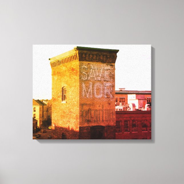 SAVE MOR FURNITURE ROOF TOP SERIES CANVAS PRINT (Front)