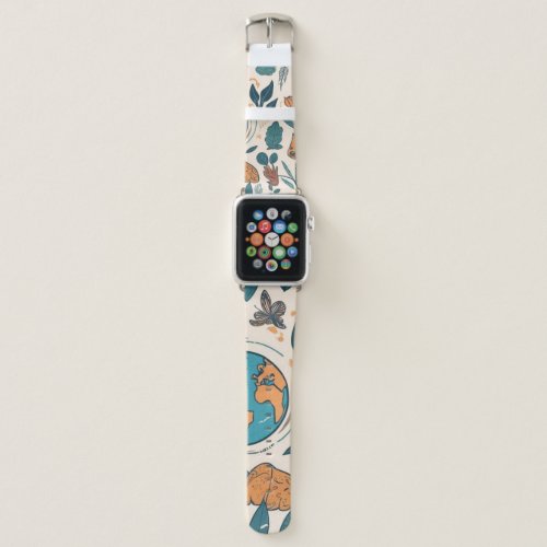 Save Mother Earth Apple Watch Band