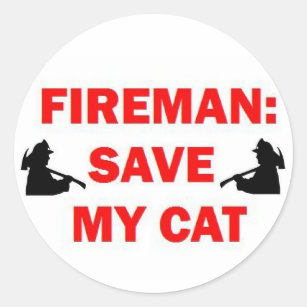 Fire Safety Stickers | Zazzle
