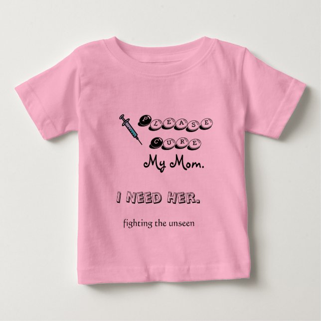 save my mom baby T-Shirt (Front)