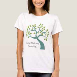 Save Nature Save Us Tree Tee