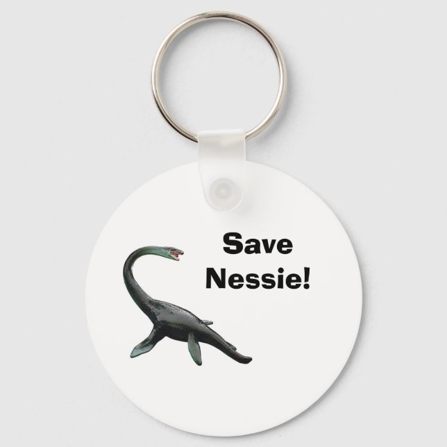 Save Nessie! Keychain (Front)