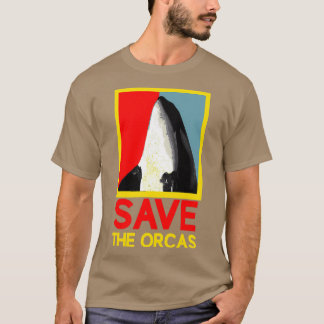 Save Orcas Killer Whale Sea Panda 2 T-Shirt
