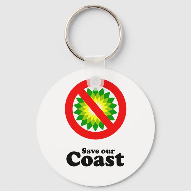 SAVE OUR COAST KEYCHAIN (Front)