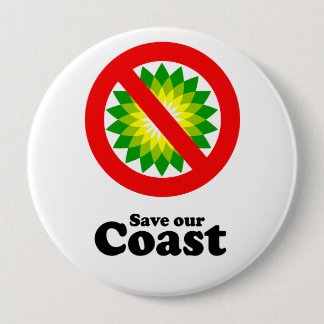 SAVE OUR COAST PINBACK BUTTON
