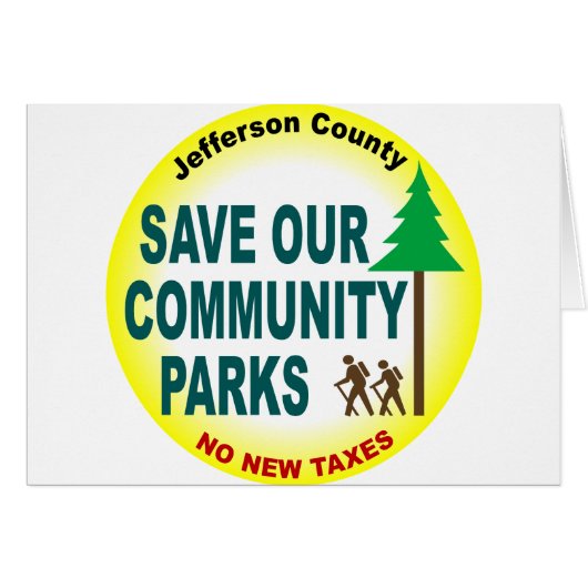 Save Our Community Parks Cards (Front Horizontal)