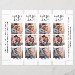Save Our Date Photo Bookmark