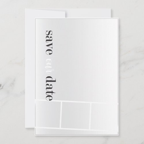 Save Our Date Photo Strip Save The Date