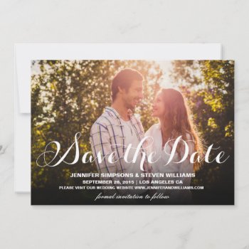 Save Our Date | Save The Date Announcement by antiquechandelier at Zazzle