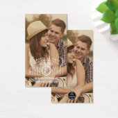 SAVE OUR DATE | SAVE THE DATE BUSINESS CARDS (Desk)