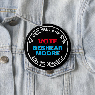 Save Our Democracy Vote BESHEAR MOORE Campaign Button