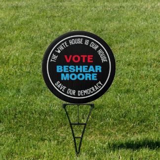 Save Our Democracy Vote BESHEAR MOORE Yard Sign