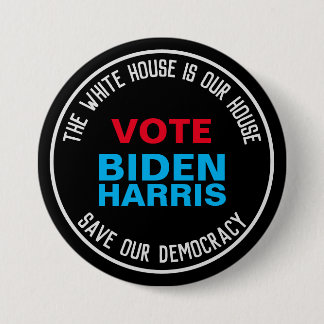 Save Our Democracy Vote BIDEN HARRIS Campaign Button