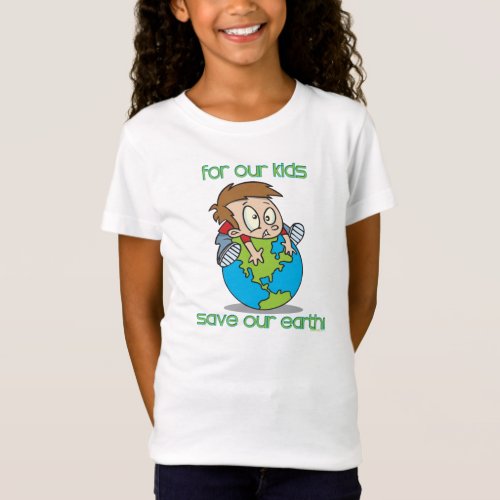 Save Our Earth Kids Shirt