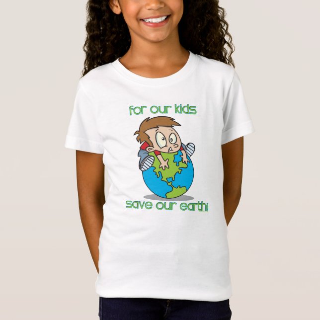 Save Our Earth Kids Shirt (Front)