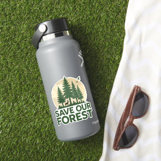 Save Our Forest – Eco-Friendly Nature Conservation Sticker