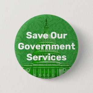 Save Our Government Services Button