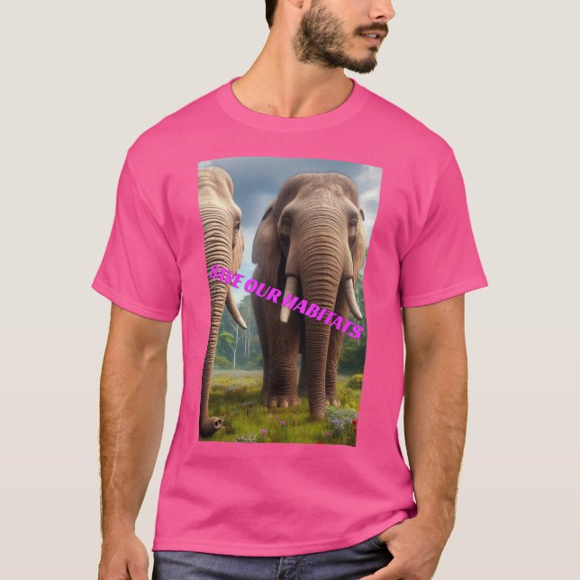 SAVE OUR HABITATS T-Shirt (Front)