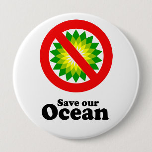 SAVE OUR OCEAN BUTTON
