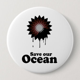 SAVE OUR OCEAN BUTTON
