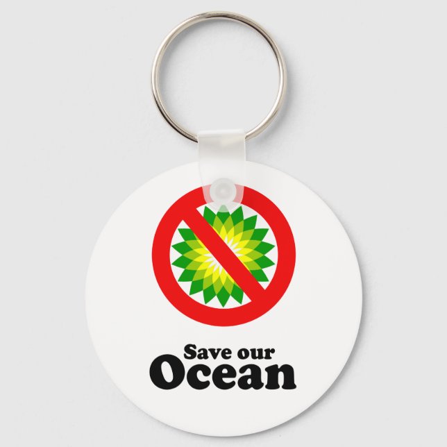 SAVE OUR OCEAN KEYCHAIN (Front)
