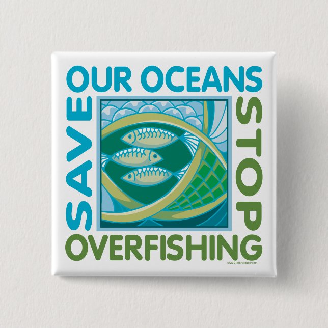 Save Our Oceans Button (Front)