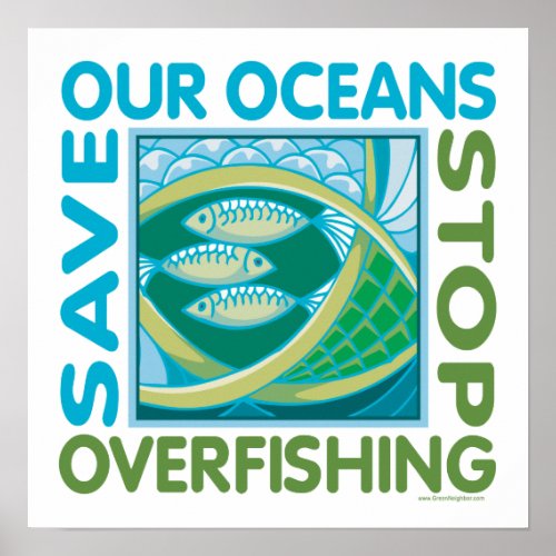 Save Our Oceans Poster