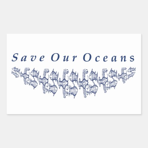 Save Our Oceans Sticker