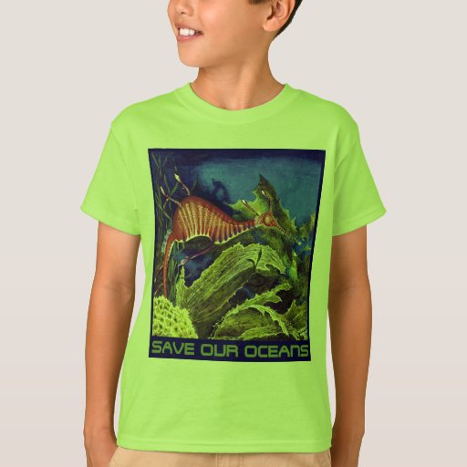 SAVE OUR OCEANS T-Shirt | Zazzle