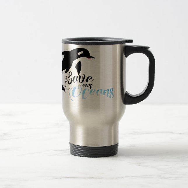 Save our Oceans Travel Mug (Right)