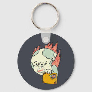 Save Our Planet - Earth Day Keychain