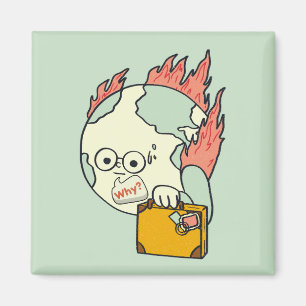 Save Our Planet - Earth Day Magnet