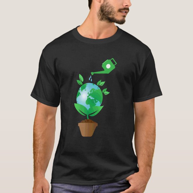 Save Our Planet  Global Warming  Climate Change Aw T-Shirt (Front)
