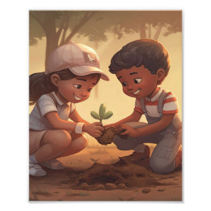 Save Our Planet Photo Print