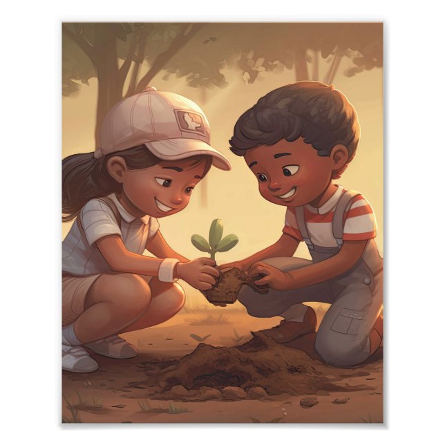 Save Our Planet Photo Print (Front)