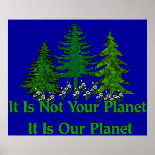Save Our Planet Poster