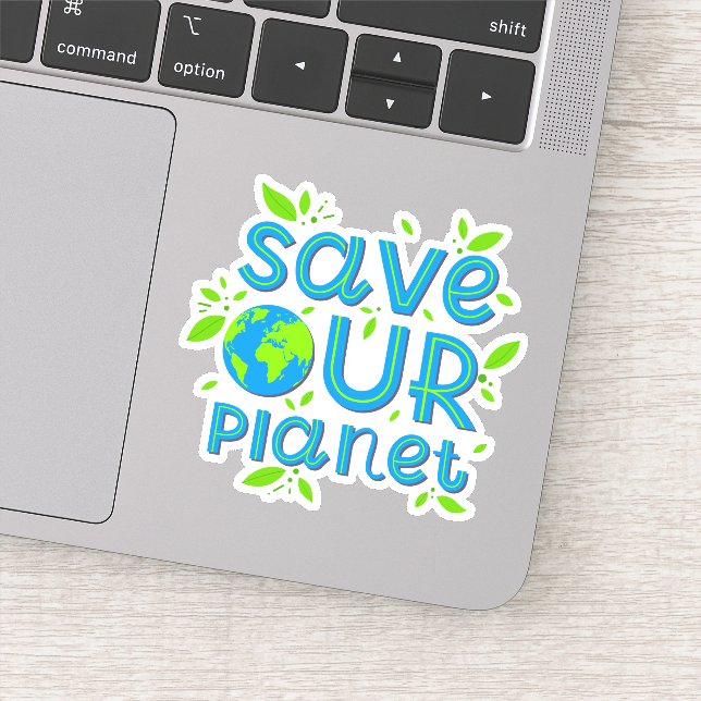 Save Our Planet Sticker (Detail)