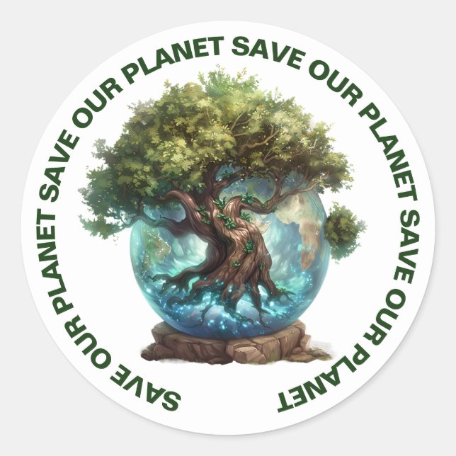 Save Our Planet Stickers  (Front)